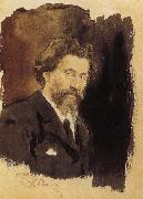 Ilia Efimovich Repin, Self-portrait